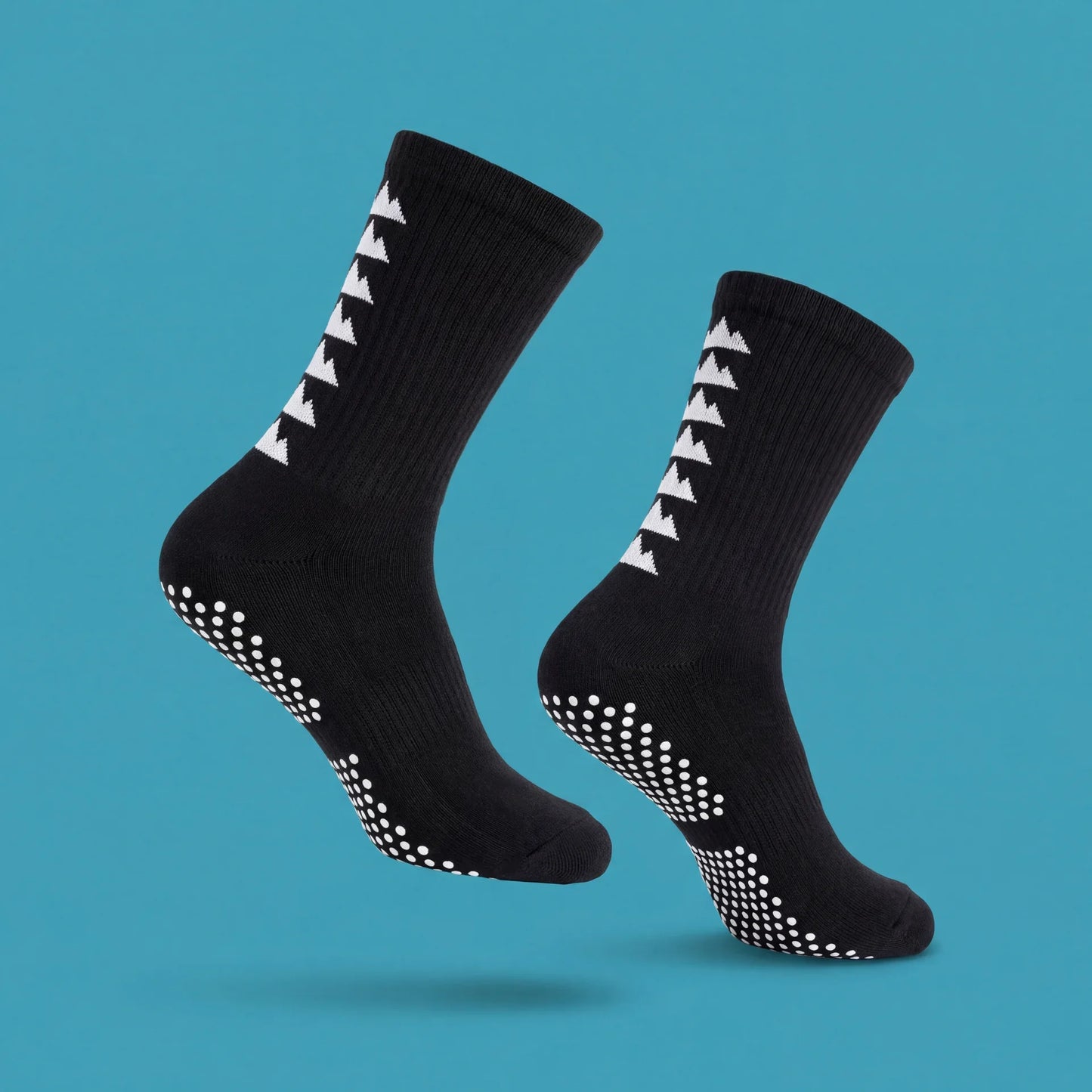 Bravorn StabilGrip - Chaussettes de Compression Noires - image 1
