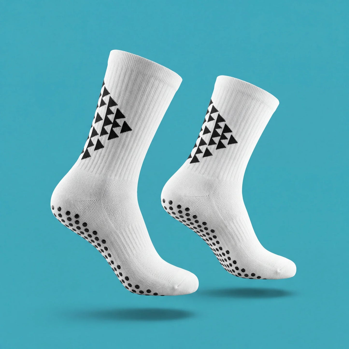 Bravorn StabilGrip - Chaussettes de Compression Blanches - image 1