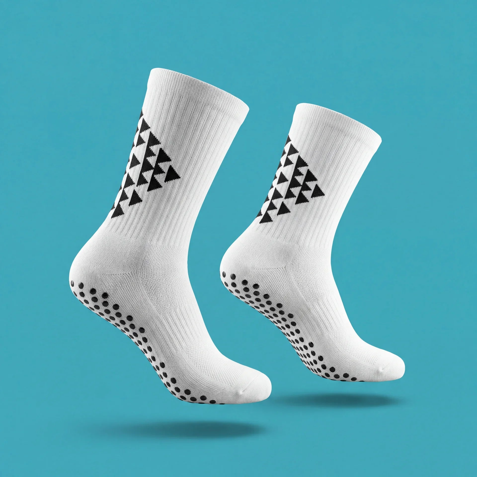Bravorn StabilGrip - Chaussettes de Compression Blanches - image 1
